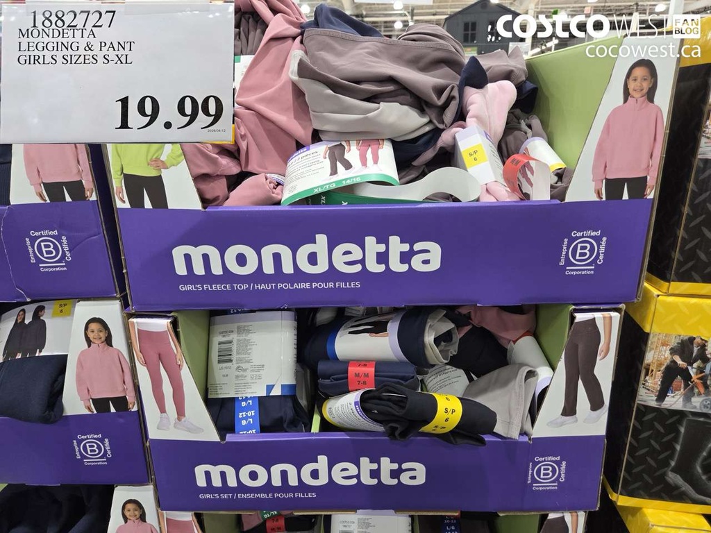 Mondetta Girls Legging & Pant Set