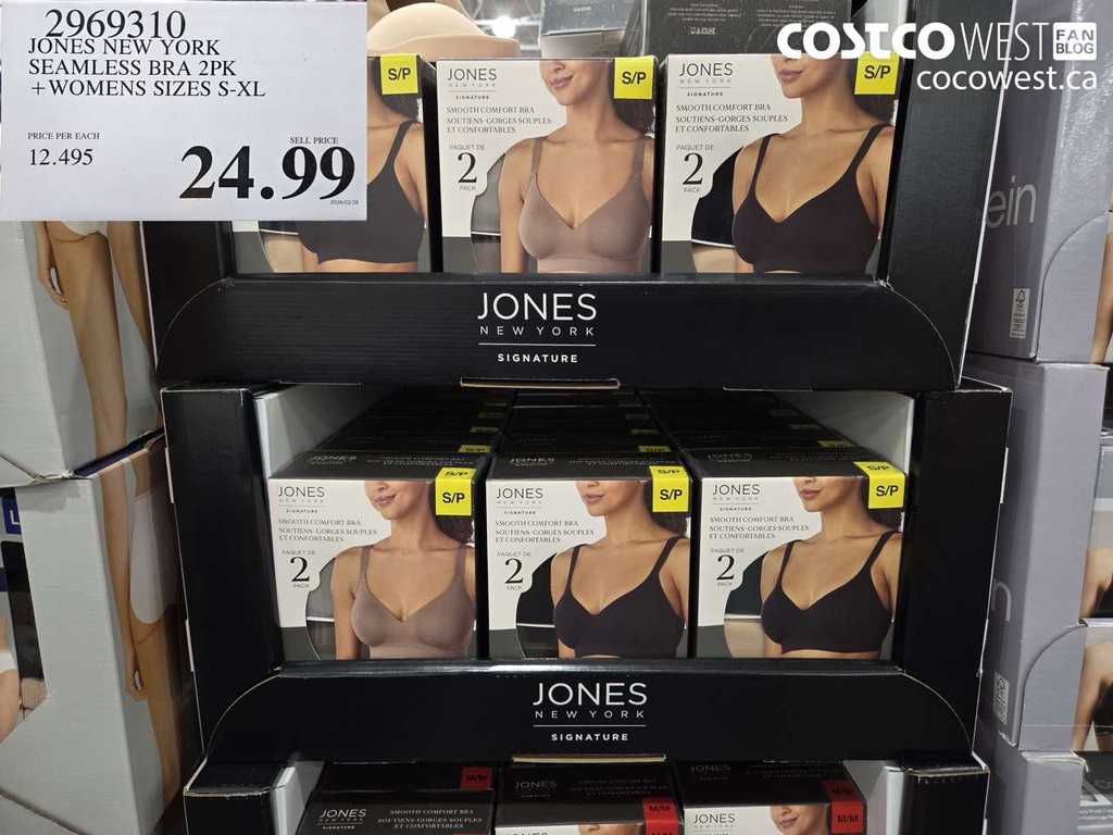 [2969311] Jones New York Women's Seamless Bra 2 Pack