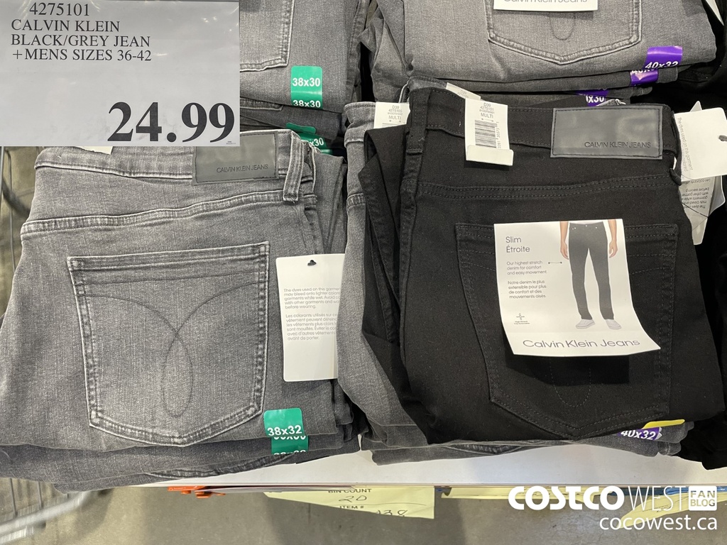 Calvin Klein Men's Black/Grey Jeans