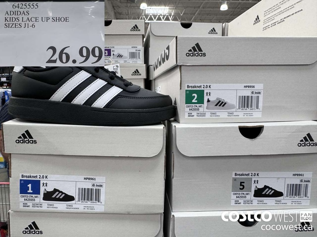 Adidas Kids Lace Up Shoes Sizes J1-J6
